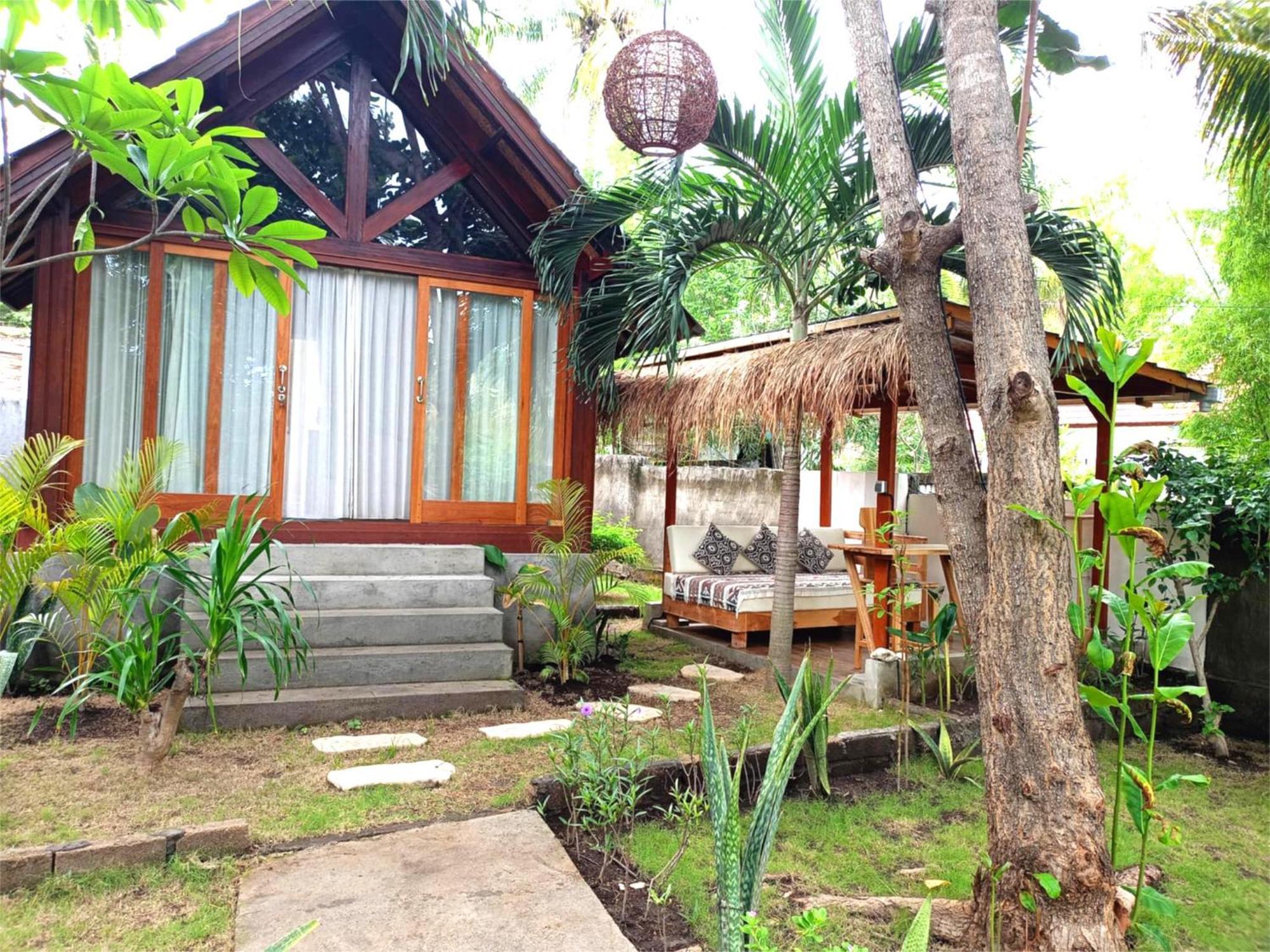 Bintang Tiga Bungalows Gili Air Bagian luar foto