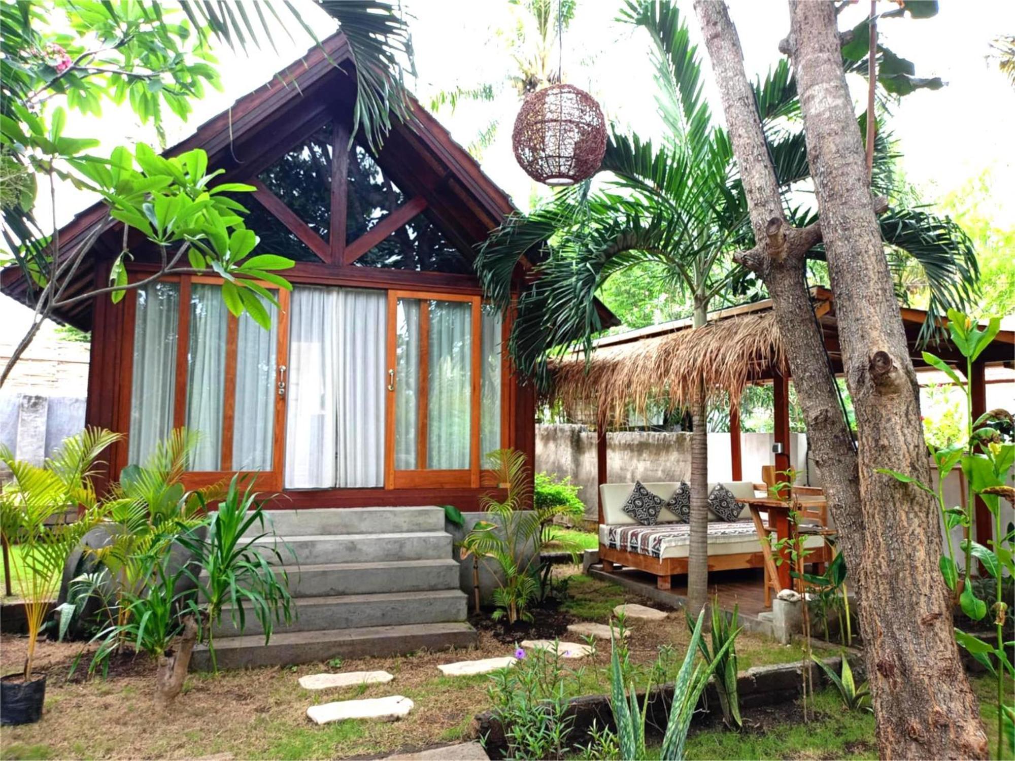 Bintang Tiga Bungalows Gili Air Bagian luar foto